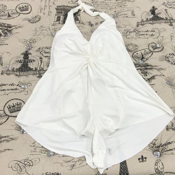 Magicsuit Theresa Plunge One-Piece Romper - Picture 3 of 9